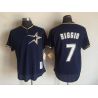 Cheap Craig Biggio Astros Jersey From China Navy Pull-over throwback #7
