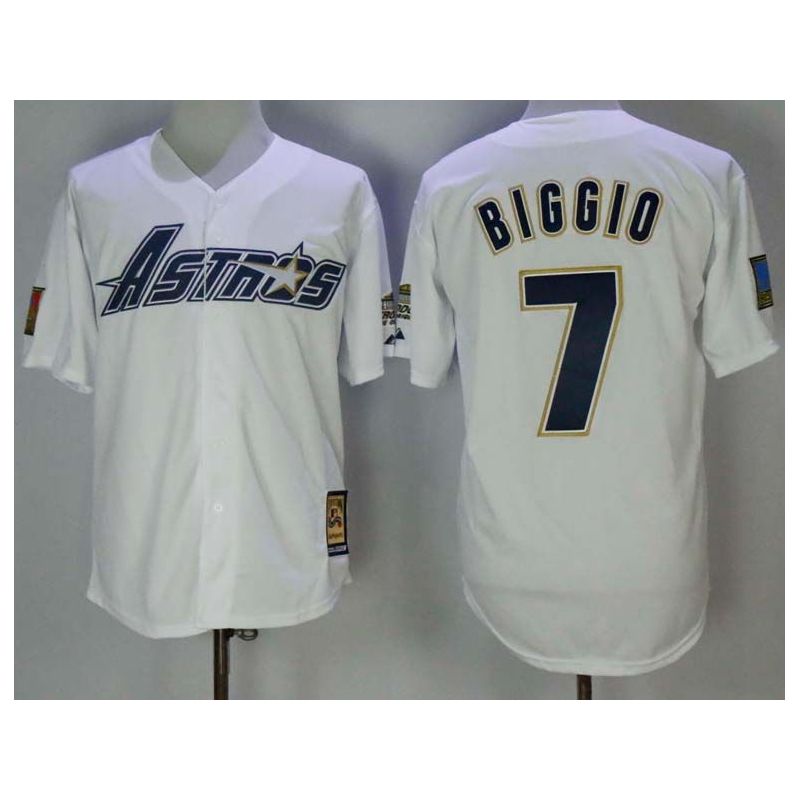 Cheap Craig Biggio Astros Jersey From China White 1981 turn back the clock #7