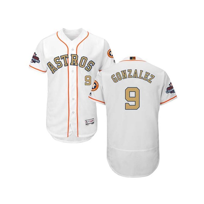 Cheap Marwin Gonzalez Astros Jersey From China White #9 Cheap Marwin Gonzalez Astros Jersey From China White #9