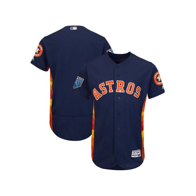 Cheap Houston Astros Jersey From China Blank Blue Flex Base 2018 Spring Training