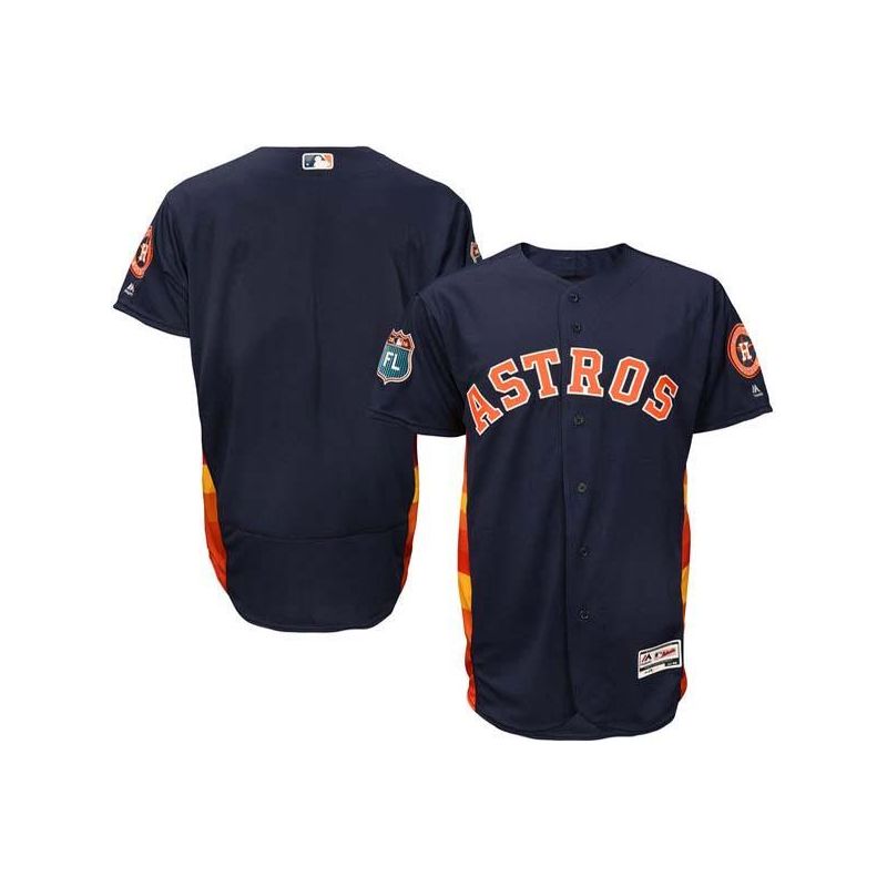 Cheap Houston Astros Jersey From China Blank Navy 2017 Spring Training