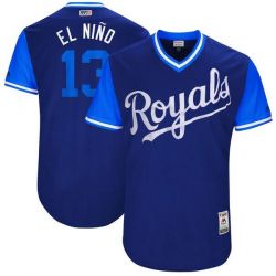 Cheap Salvador Perez Nickname EL NINO Royals Jersey From China Little League Weekend #13