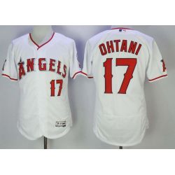 Cheap Shohei Ohtani Angels Jersey From China White Flex Base #17