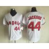 Cheap Reggie Jackson Angels Jersey From China White throwback #44
