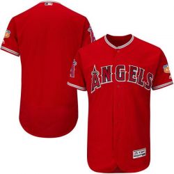 Cheap Los Angeles Angels Jersey From China Blank Red 2017 Spring Training