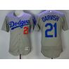 Cheap Yu Darvish Dodgers Jersey From China Grey Flex Base #21