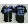Cheap Clayton Kershaw Dodgers Jersey From China Black Black fashion Cool Base #22