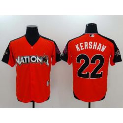 Cheap Clayton Kershaw Dodgers Jersey From China Orange 2017 All Star #22