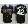 Cheap Jackie Robinson Dodgers Jersey From China Black Honor #42