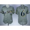 Cheap Lorenzo Cain Brewers Jersey From China Grey Flex Base #6