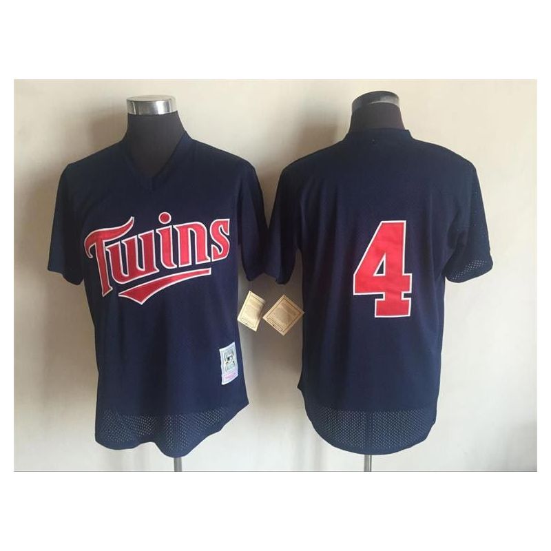 Cheap Paul Molitor Twins Jersey From China Navy throwback #4