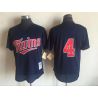 Cheap Paul Molitor Twins Jersey From China Navy throwback #4