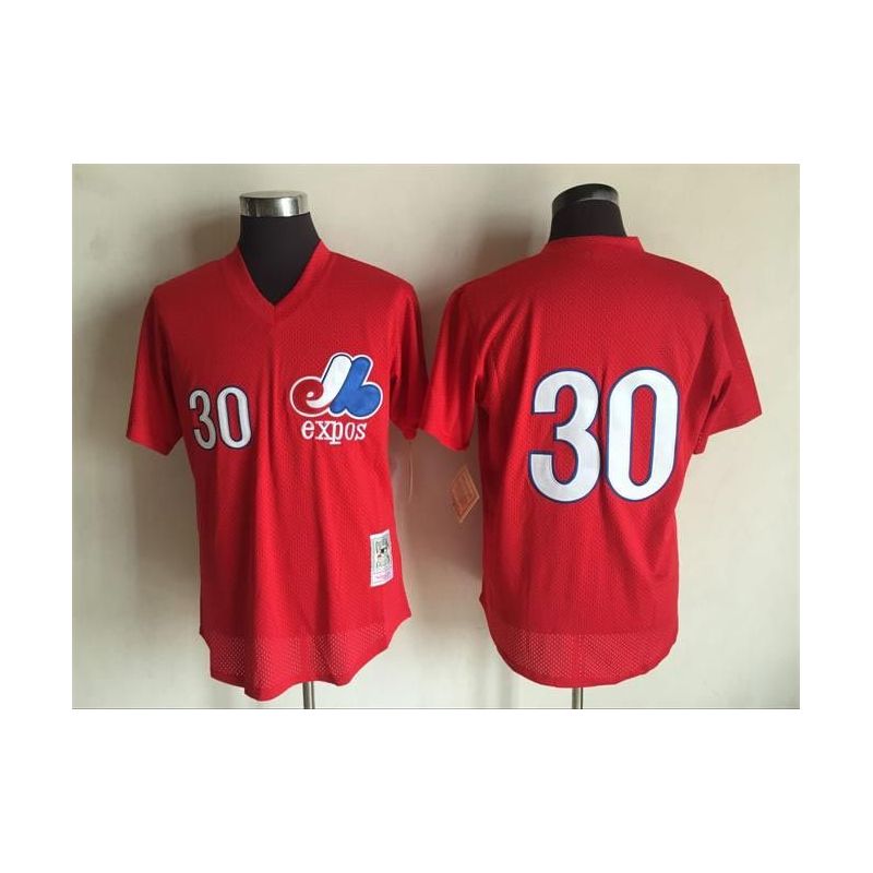 Cheap Tim Raines Expos Jersey From China Red throwback #30