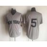 Cheap Joe DiMaggio Yankees Jersey From China Grey throwback #5