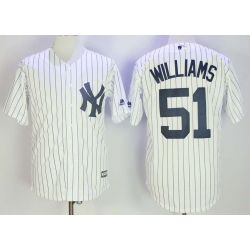 Cheap Bernie Williams Yankees Jersey From China White Cool Base #51
