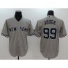 Cheap Aaron Judge Yankees Jersey From China Gray Cool Base #99