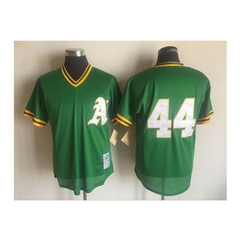 Cheap Reggie Jackson Athletics Jersey From China Green throwback #44