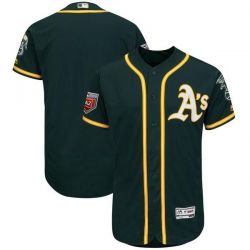 Cheap Oakland Athletics Jersey From China Blank Green Flex Base 2018 Spring Training