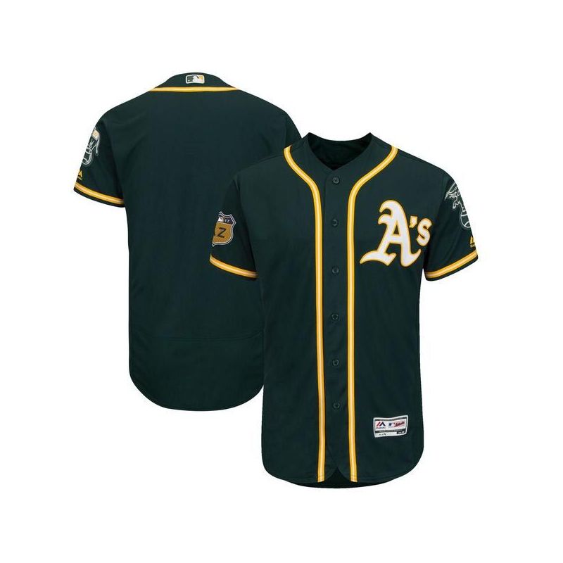 Cheap Oakland Athletics Jersey From China Blank Green 2017 Spring Training