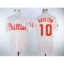 Cheap Darren Daulton Phillies Jersey From China White throwback #10