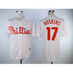 Cheap Rhys Hoskins Phillies Jersey From China White Cool Base #17