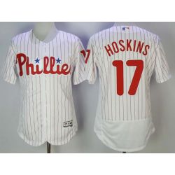 Cheap Rhys Hoskins Phillies Jersey From China White Flex Base #17