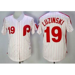 Cheap Greg Luzinski Phillies Jersey From China Blue 1983 throwback #19