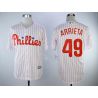 Cheap Jake Arrieta Phillies Jersey From China White Cool Base #49