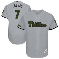 Cheap Maikel Franco Phillies Jersey From China Gray Memorial Day #7