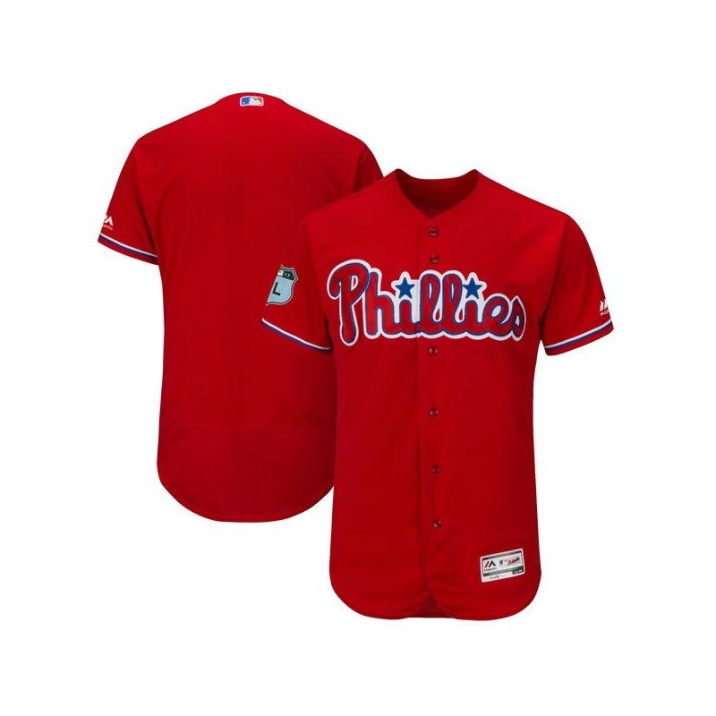 Cheap Philadelphia Phillies Jersey From China Blank Red 2017 Spring Training