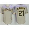 Cheap Roberto Clemente Pirates Jersey From China Grey throwback #21