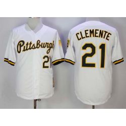 Cheap Roberto Clemente Pirates Jersey From China White 1990-1997 throwback #21