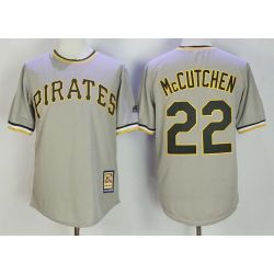 Cheap Andrew McCutchen Pirates Jersey From China Grey throwback #22