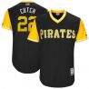 Cheap Andrew McCutchen Nickname CUTCH Pirates Jersey From China Little League Weekend #22
