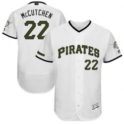 Cheap Andrew McCutchen Pirates Jersey From China White Memorial Day #22