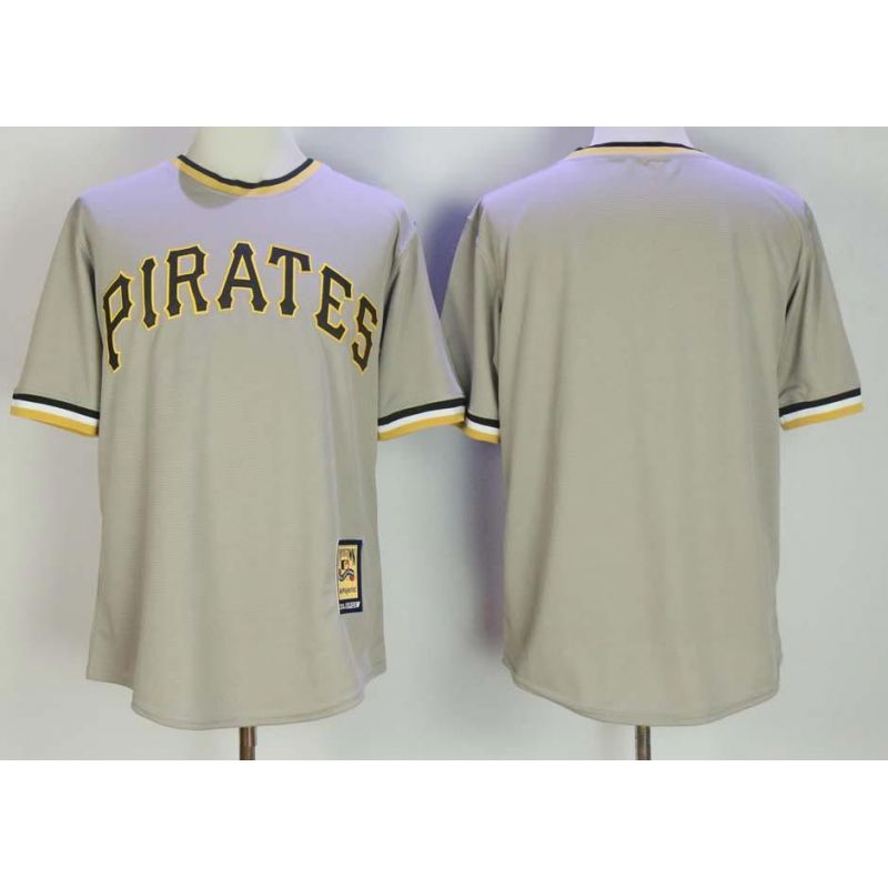 Cheap Pittsburgh Pirates Jersey From China Blank Grey throwback Cheap Pittsburgh Pirates Jersey From China Blank Grey throwback