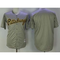 Cheap Pittsburgh Pirates Jersey From China Blank Grey turn back the clock
