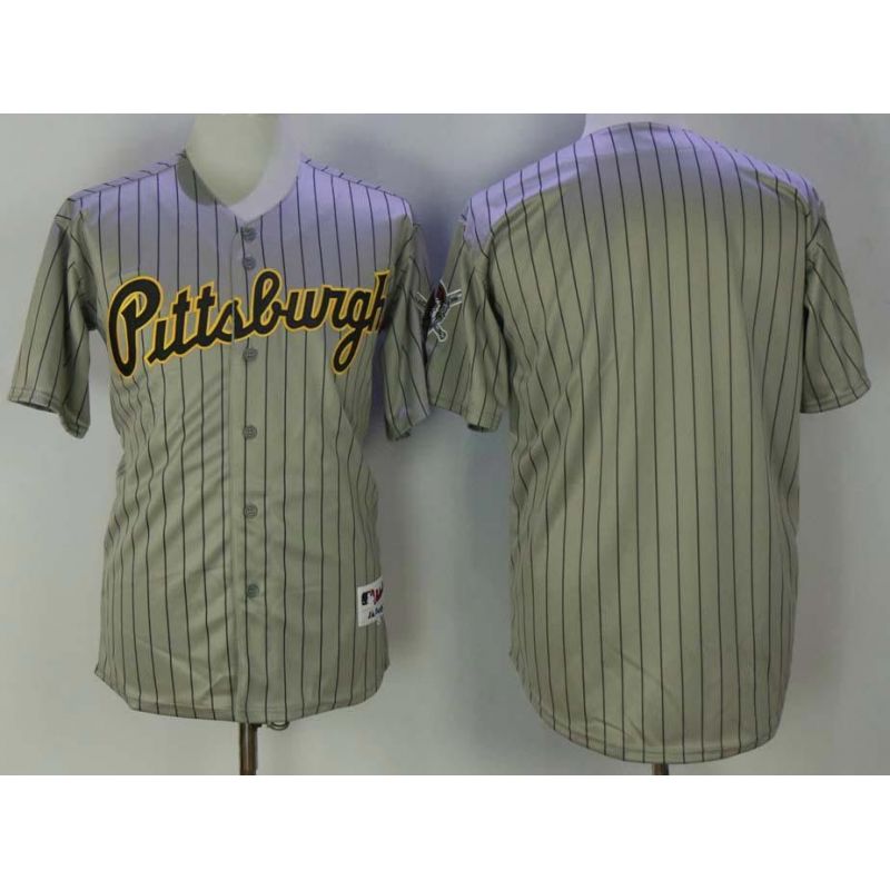 Cheap Pittsburgh Pirates Jersey From China Blank Grey turn back the clock Cheap Pittsburgh Pirates Jersey From China Blank Grey turn back the clock