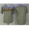Cheap Pittsburgh Pirates Jersey From China Blank Grey turn back the clock