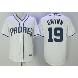 Cheap Tony Gwynn Padres Jersey From China White 2017 Cool Base #19