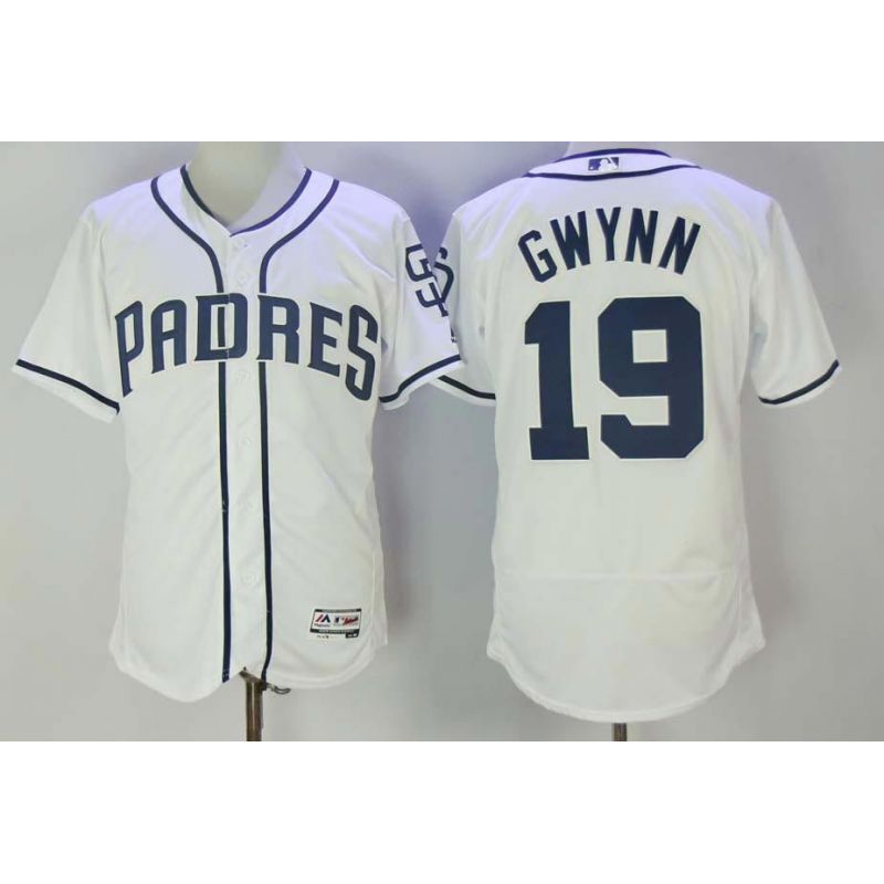 Cheap Tony Gwynn Padres Jersey From China White Flex Base #19 Cheap Tony Gwynn Padres Jersey From China White Flex Base #19