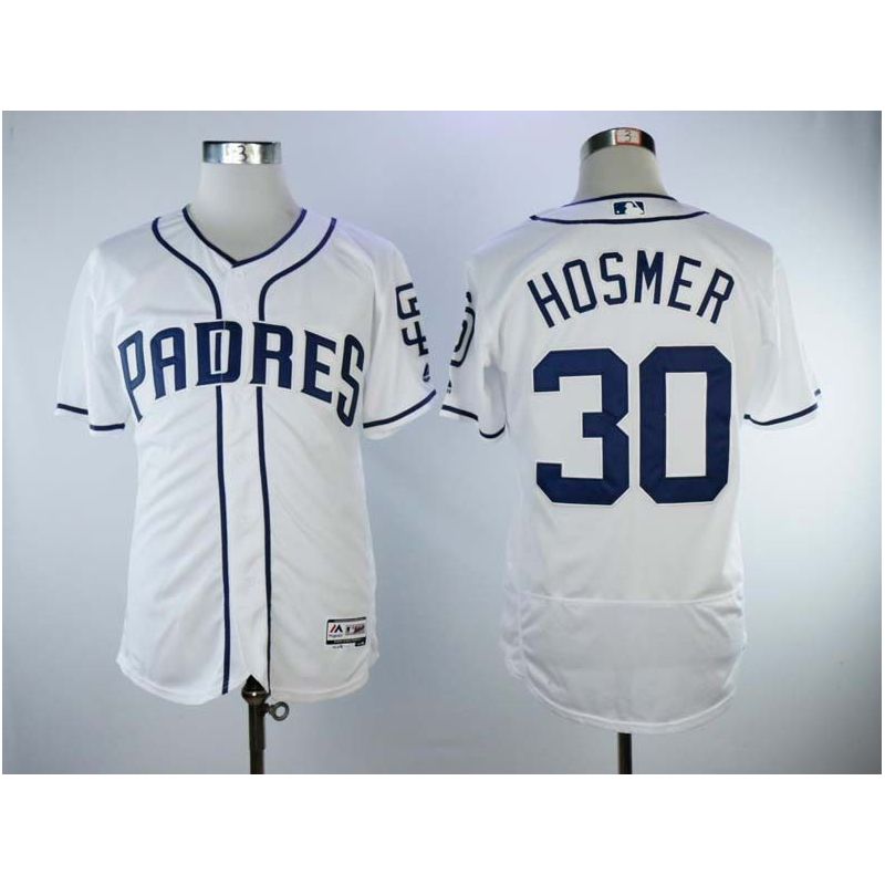 Cheap Eric Hosmer Padres Jersey From China White Flex Base #30