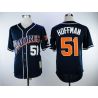 Cheap Trevor Hoffman Padres Jersey From China Blue 1998 throwback #51