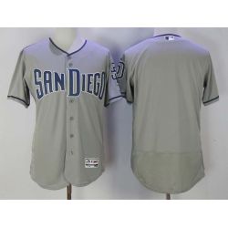 Cheap Padres Jersey From China Blank Grey Flex Base