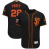 Cheap Buster Posey Giants Jersey From China Black Flex Base 2018 Spring Training #28