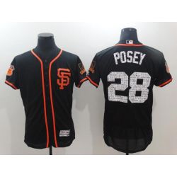 Cheap Buster Posey Giants Jersey From China Black 2017 Spring Training #28