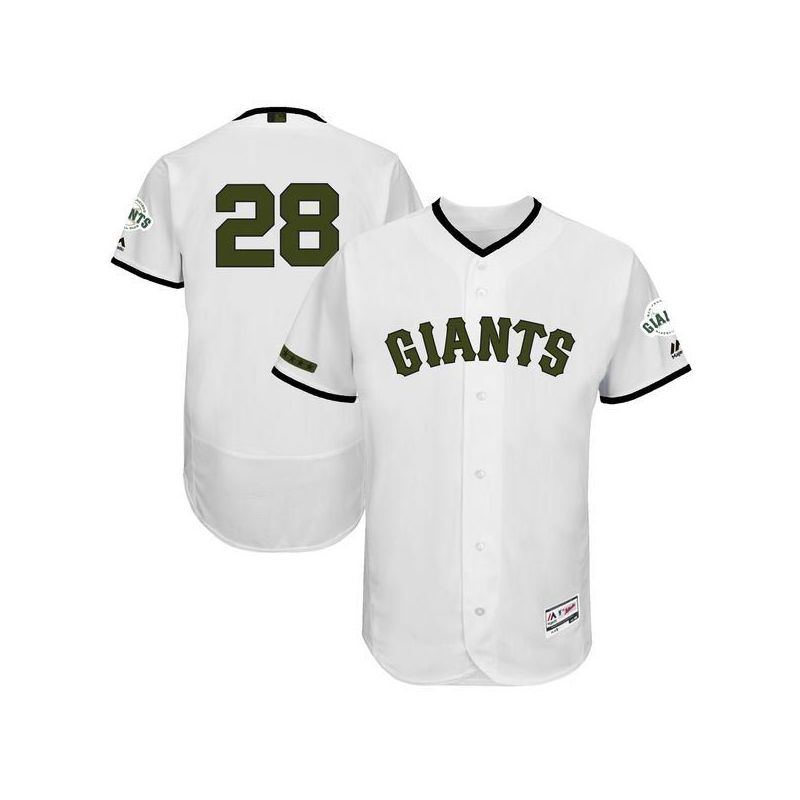 Cheap Buster Posey Giants Jersey From China White Memorial Day #28