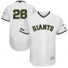 Cheap Buster Posey Giants Jersey From China White Memorial Day #28