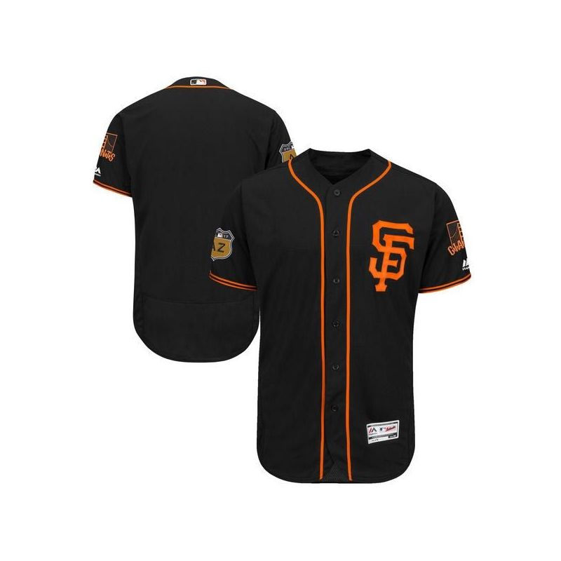 Cheap Giants Jersey From China Blank Black 2017 Spring Training