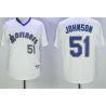 Cheap Randy Johnson Mariners Jersey From China White trun back the clock #51